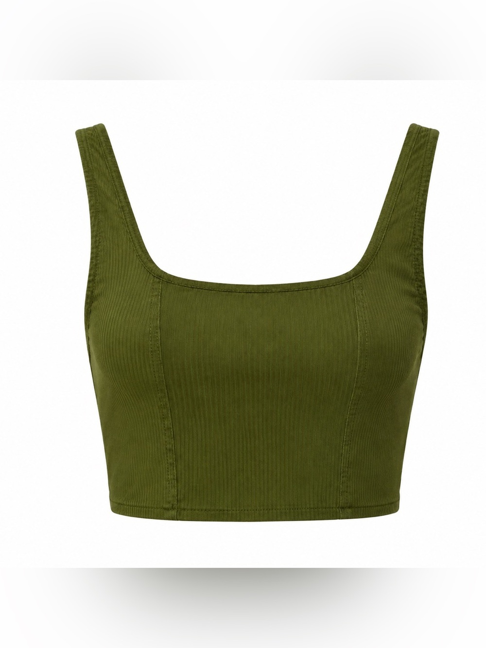 PacSun Kendall & Kylie NWT green cropped tank, medium